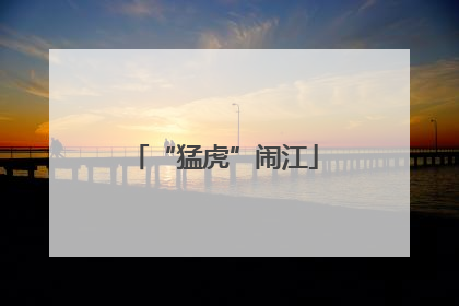 “猛虎”闹江