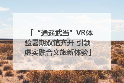“逍遥武当”VR体验暑期双馆齐开 引领虚实融合文旅新体验