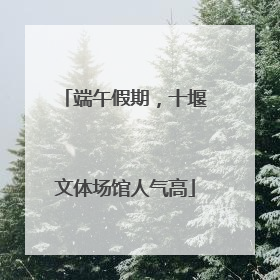 端午假期，十堰文体场馆人气高