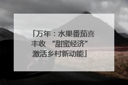 万年：水果番茄喜丰收 “甜蜜经济”激活乡村新动能