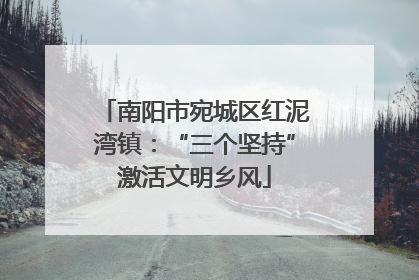南阳市宛城区红泥湾镇：“三个坚持”激活文明乡风
