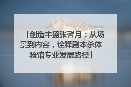 创造丰盛张馨月：从场景到内容，诠释剧本杀体验馆专业发展路径