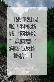 别争甜咸啦！科教新城“网格粽”竟藏着“消防与反诈秘籍”