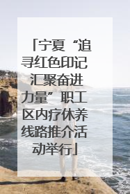 宁夏“追寻红色印记 汇聚奋进力量”职工区内疗休养线路推介活动举行