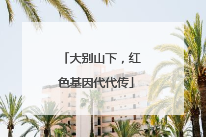 大别山下，红色基因代代传