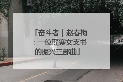 奋斗者｜赵春梅：一位瑶寨女支书的振兴三部曲
