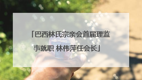 巴西林氏宗亲会首届理监事就职 林伟萍任会长