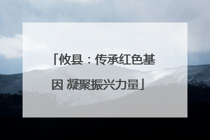 攸县：传承红色基因 凝聚振兴力量