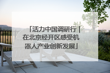 活力中国调研行｜在北京经开区感受机器人产业创新发展