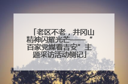 老区不老，井冈山精神闪耀光芒——“百家党媒看吉安”主题采访活动侧记