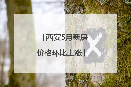 西安5月新房价格环比上涨