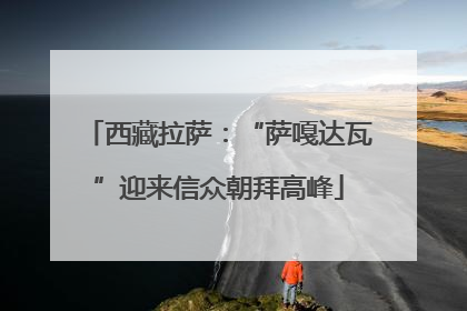西藏拉萨：“萨嘎达瓦”迎来信众朝拜高峰