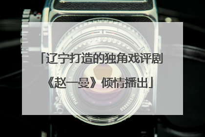 辽宁打造的独角戏评剧《赵一曼》倾情播出