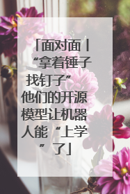 面对面丨“拿着锤子找钉子” 他们的开源模型让机器人能“上学”了