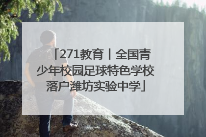 271教育丨全国青少年校园足球特色学校落户潍坊实验中学