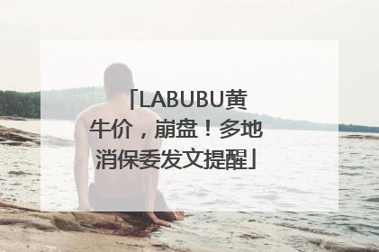 LABUBU黄牛价，崩盘！多地消保委发文提醒